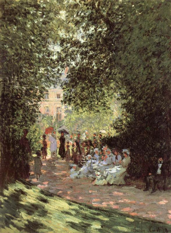 Claude Monet Monceau Park